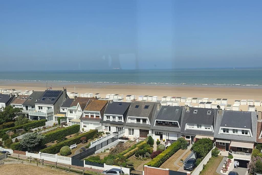 Le Clemenceau Appart-Calais Nord-Balcon-Plage Extérieur photo