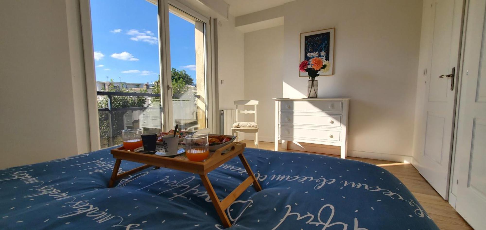 Le Clemenceau Appart-Calais Nord-Balcon-Plage Extérieur photo